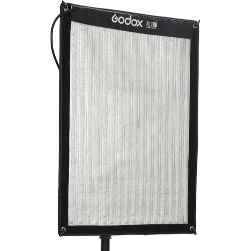 Đèn Led Godox FL100 Dạng Vải Có Thể Gập Lại Với Bộ Điều Khiển Từ Xa 100W 40x60cm